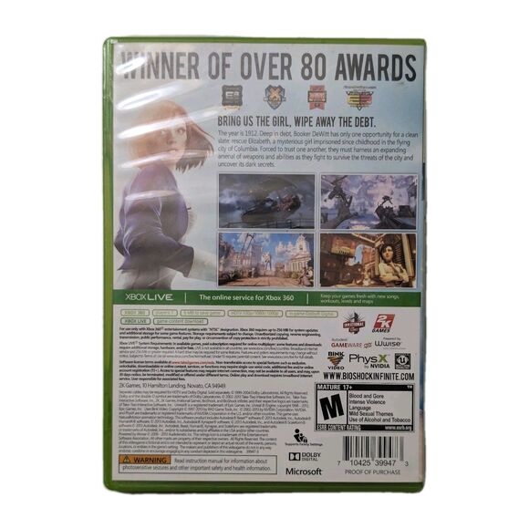 BioShock Infinite - Xbox 360 - CIB Complete in Box - Picture 4 of 4
